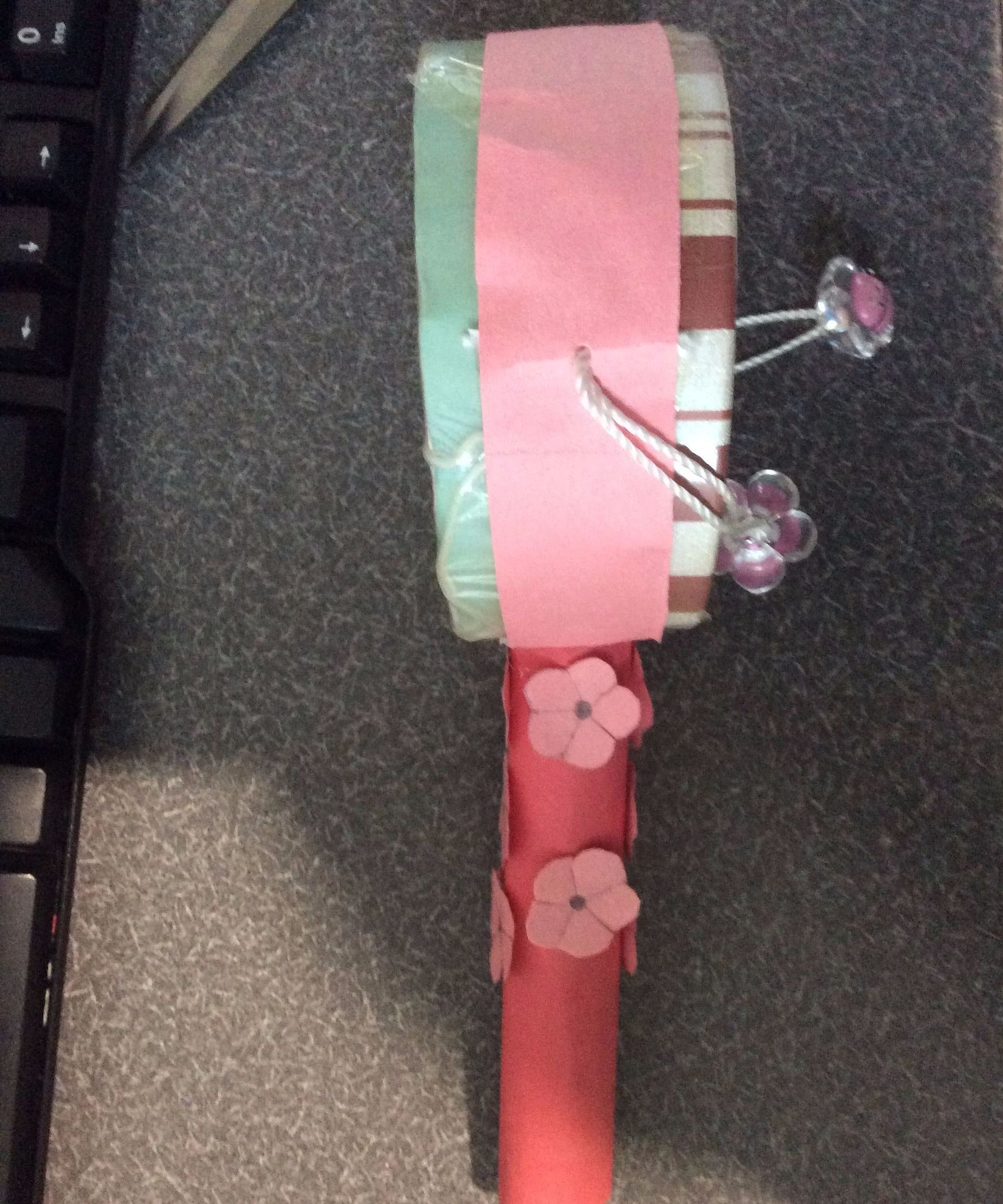 Up-cycled Musical Insturment: Rattle Drum