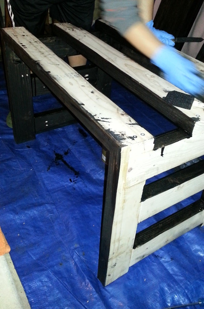 Stain, Prime, and Paint