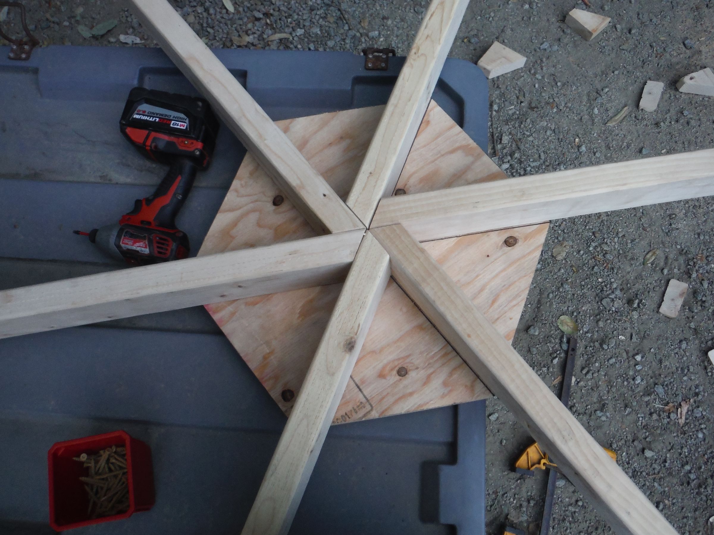 How to Build a Hexagonal Picnic Table 18 Steps (with Pictures