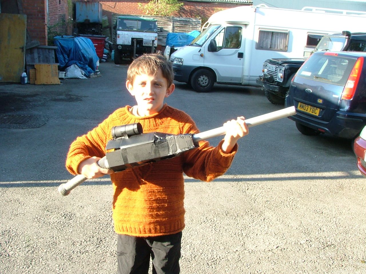 Halo Style Weapon From Dyson Vacuum Extension Stick