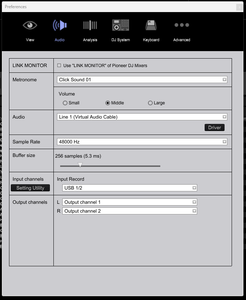 Setting RekordBox's Audio Preferences (Windows)
