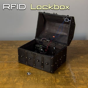 Arduino Lockbox With Solenoid and RFID & Custom Hardware