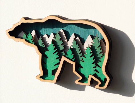 Laser Cut a Christmas Wall Decoration | Step-by-Step Tutorial