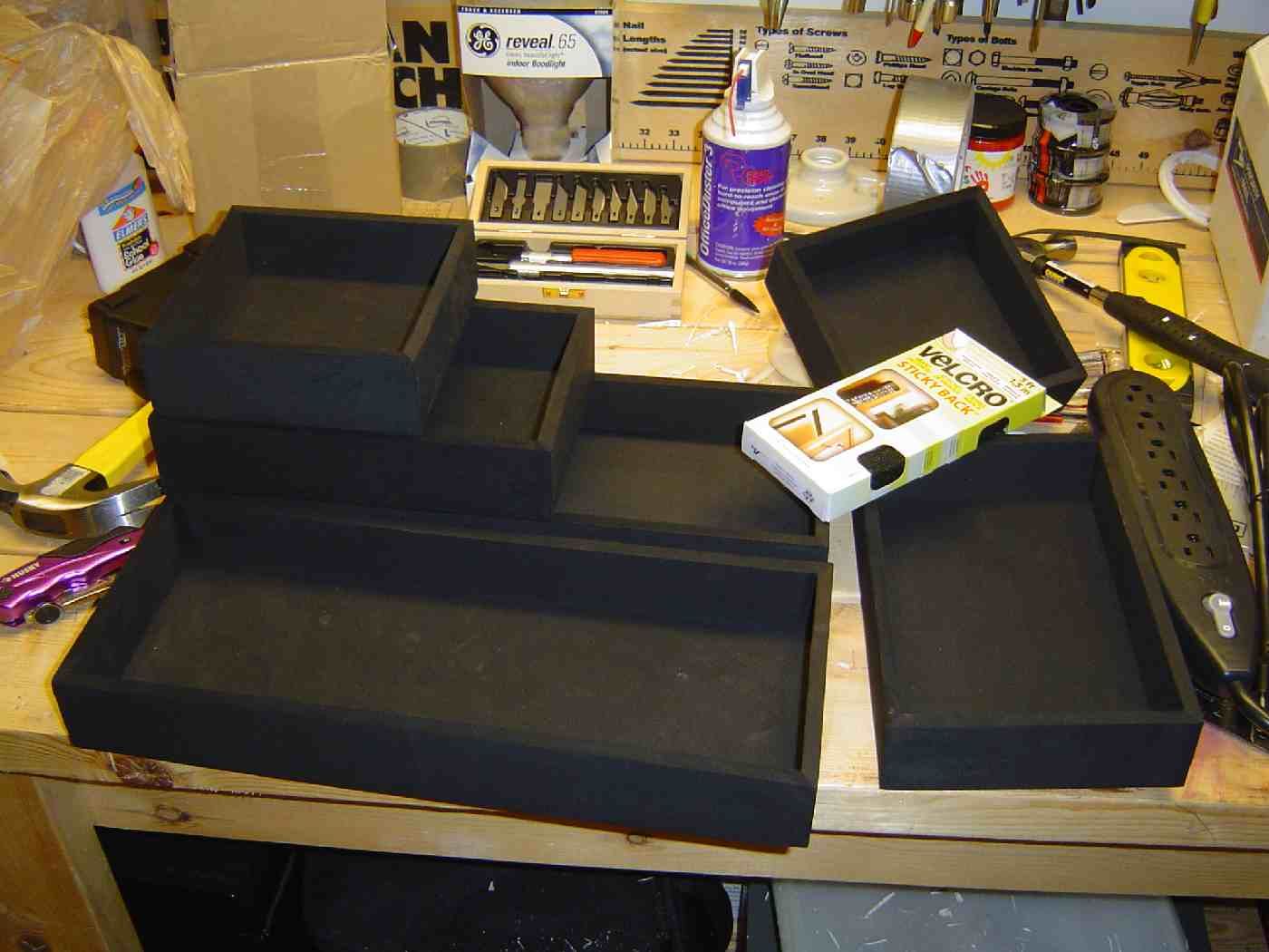 Homemade Hide-the-Powercords Box