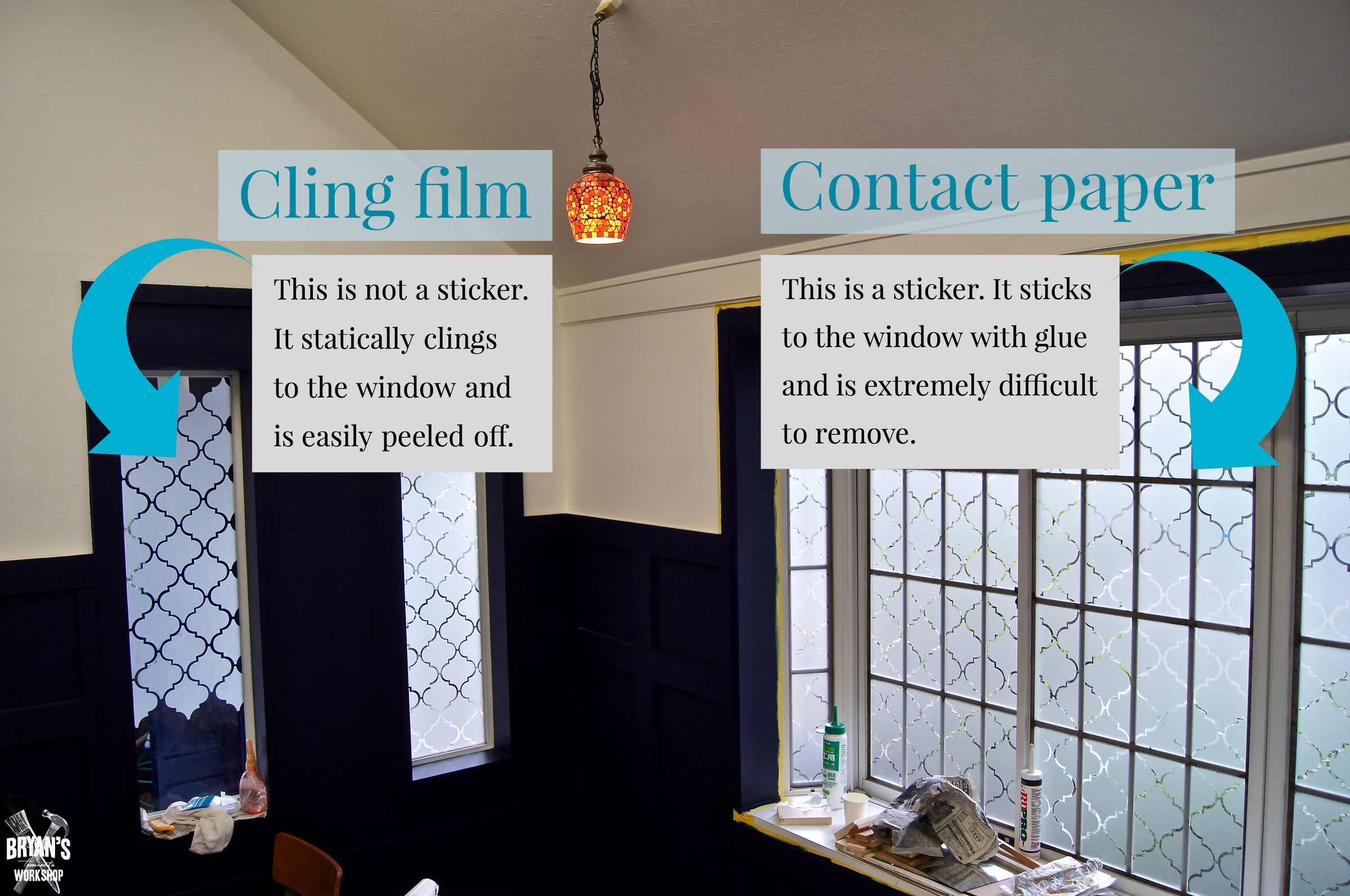 CNC Cling Film Cutouts for a Privacy Window! 9 Steps (with Pictures