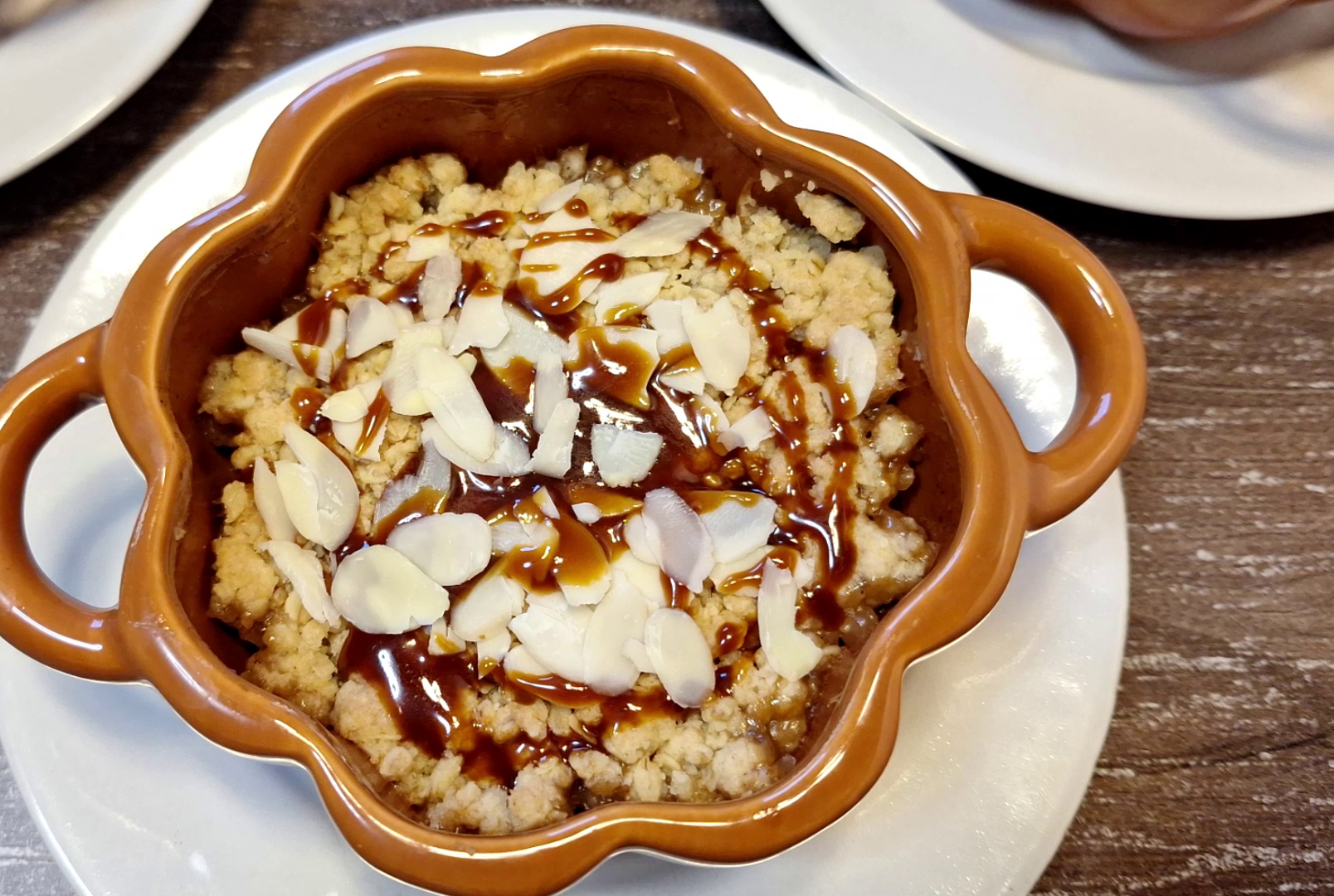 Apple Crumble Pie 🍏