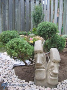 Statuary - Happy/Sad Faces