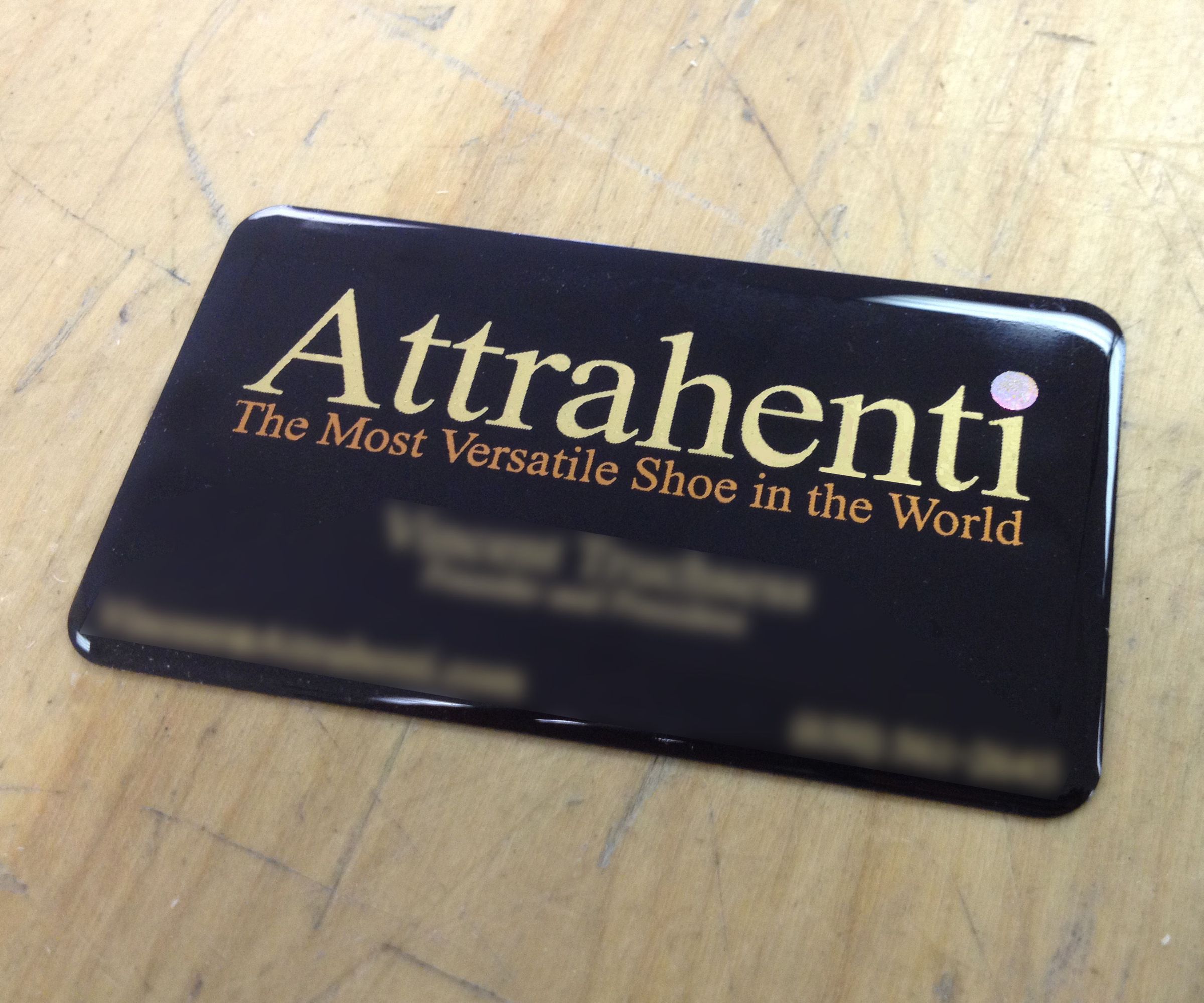 Gold Foil Business Card