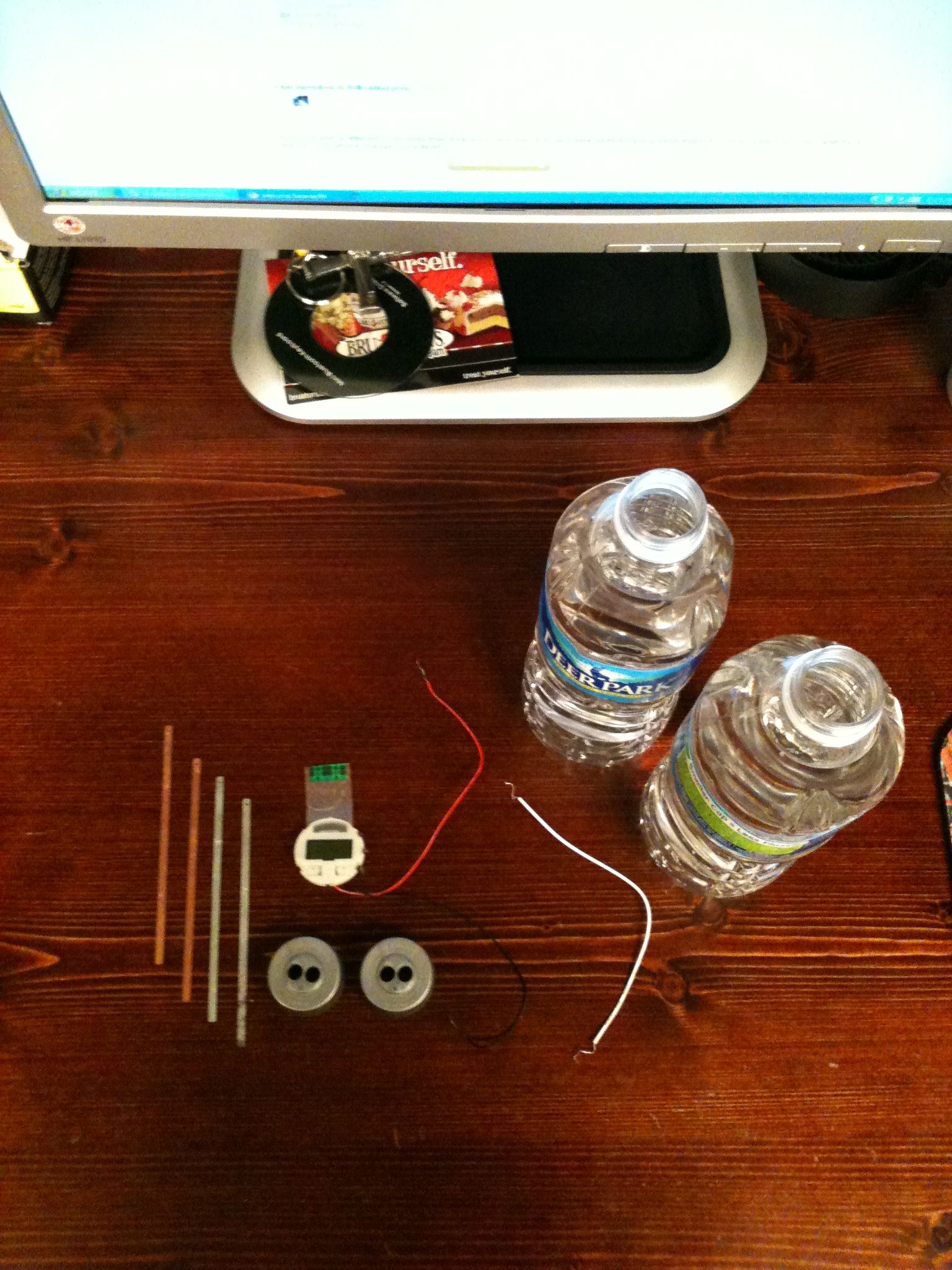 Water Powered Clock 4 Steps Instructables