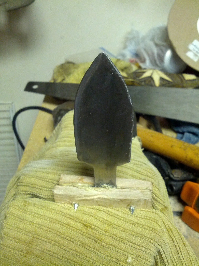 Adding a Handle to Your Knife: Sanding Handle