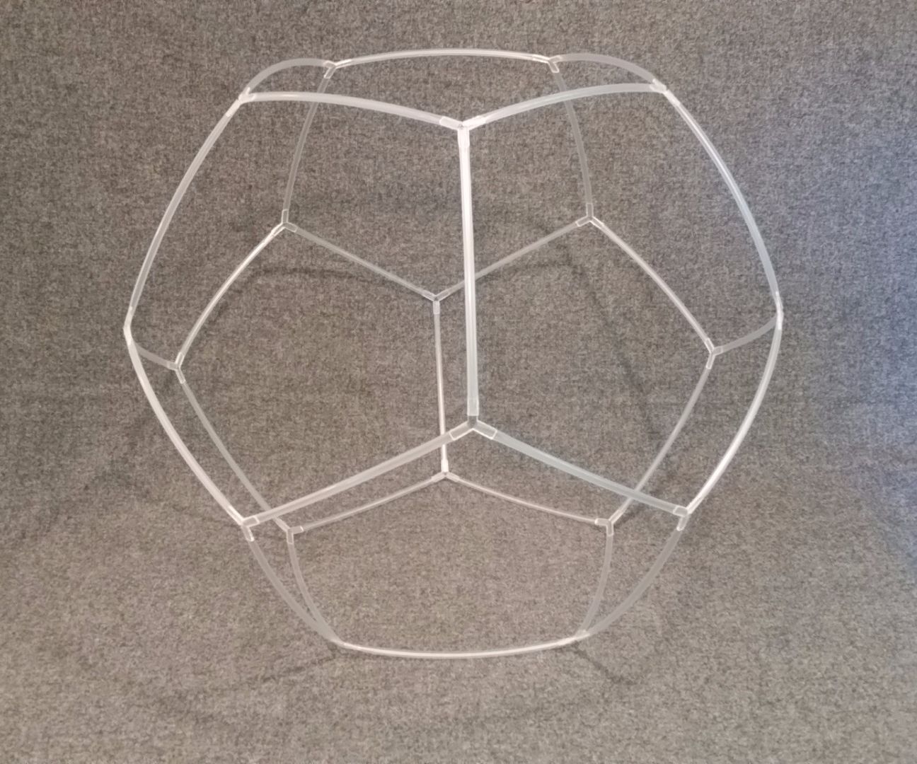 Make a Dodecahedron Out of Plastic Straws