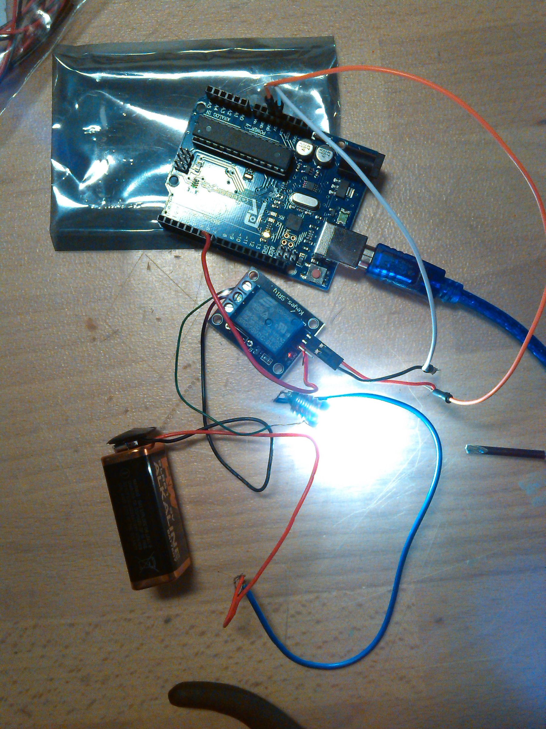 VERY SIMPLY RELAY AND ARDUINO PROJECT - Instructables