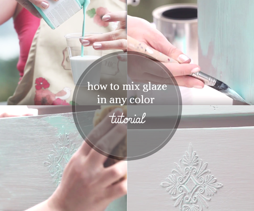 How to Glaze Furniture in Any Color