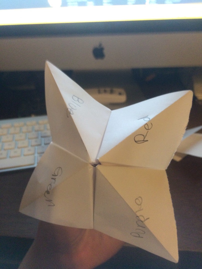 The Coolest Thing Ever How To Make A Fortune Teller - zo19rao