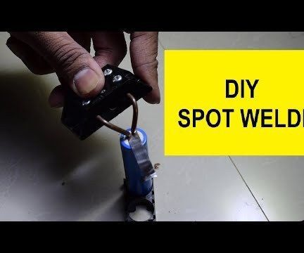Simple Spot Welder Using Car Battery for Building Lithium Ion Battery Pack
