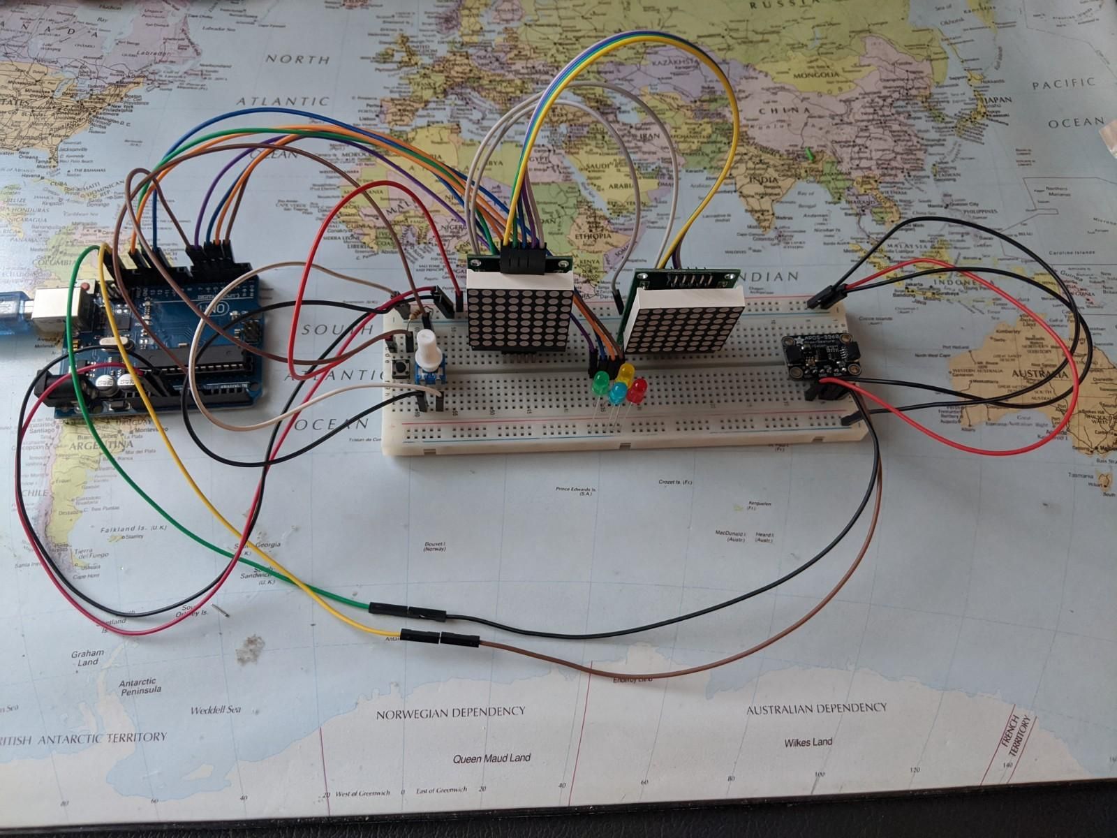 Moving LED Eyes Using a Range of Inputs Including Gesture Control : 5 ...