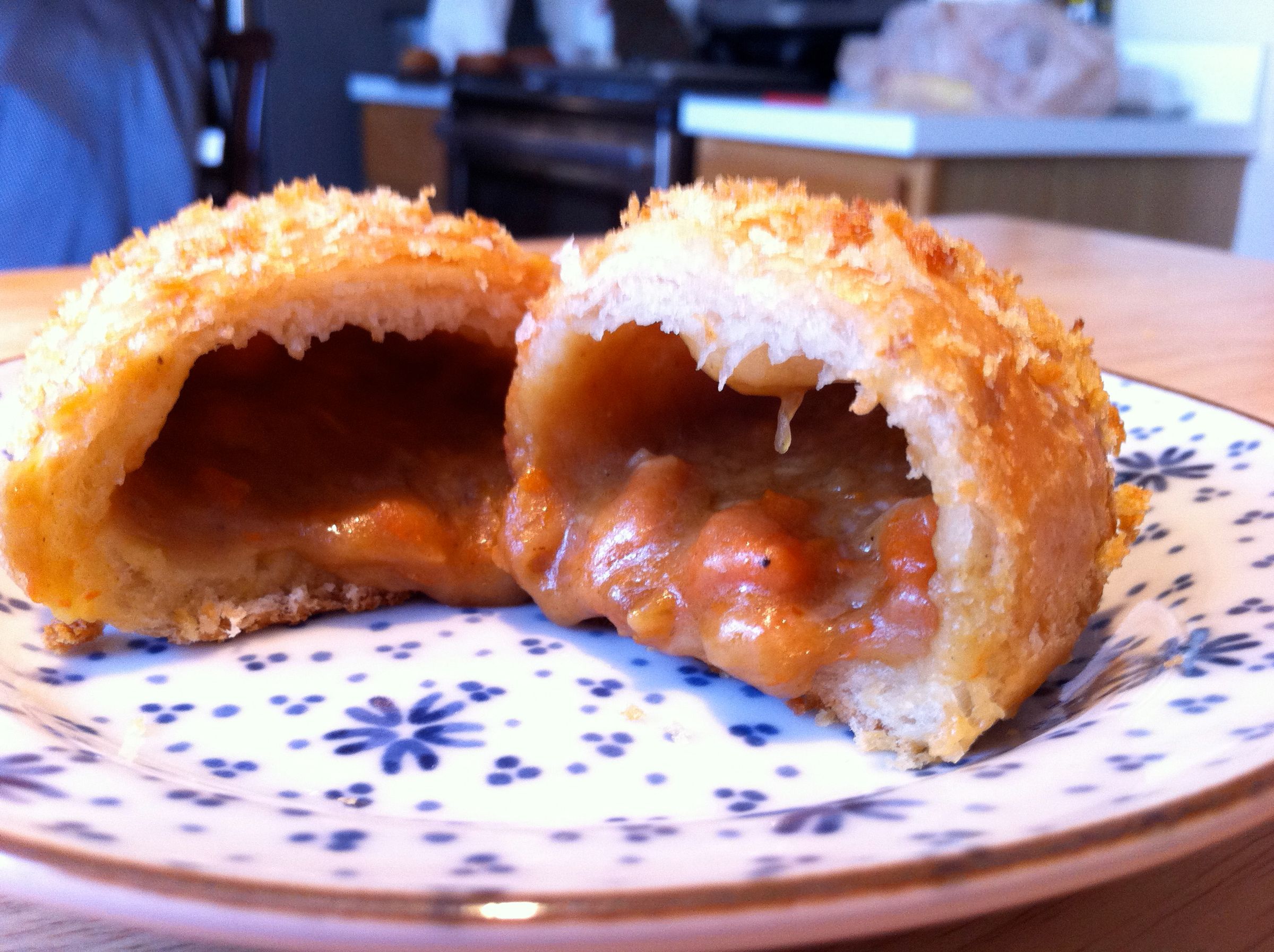 Japanese Curry Buns (Kare-Pan)