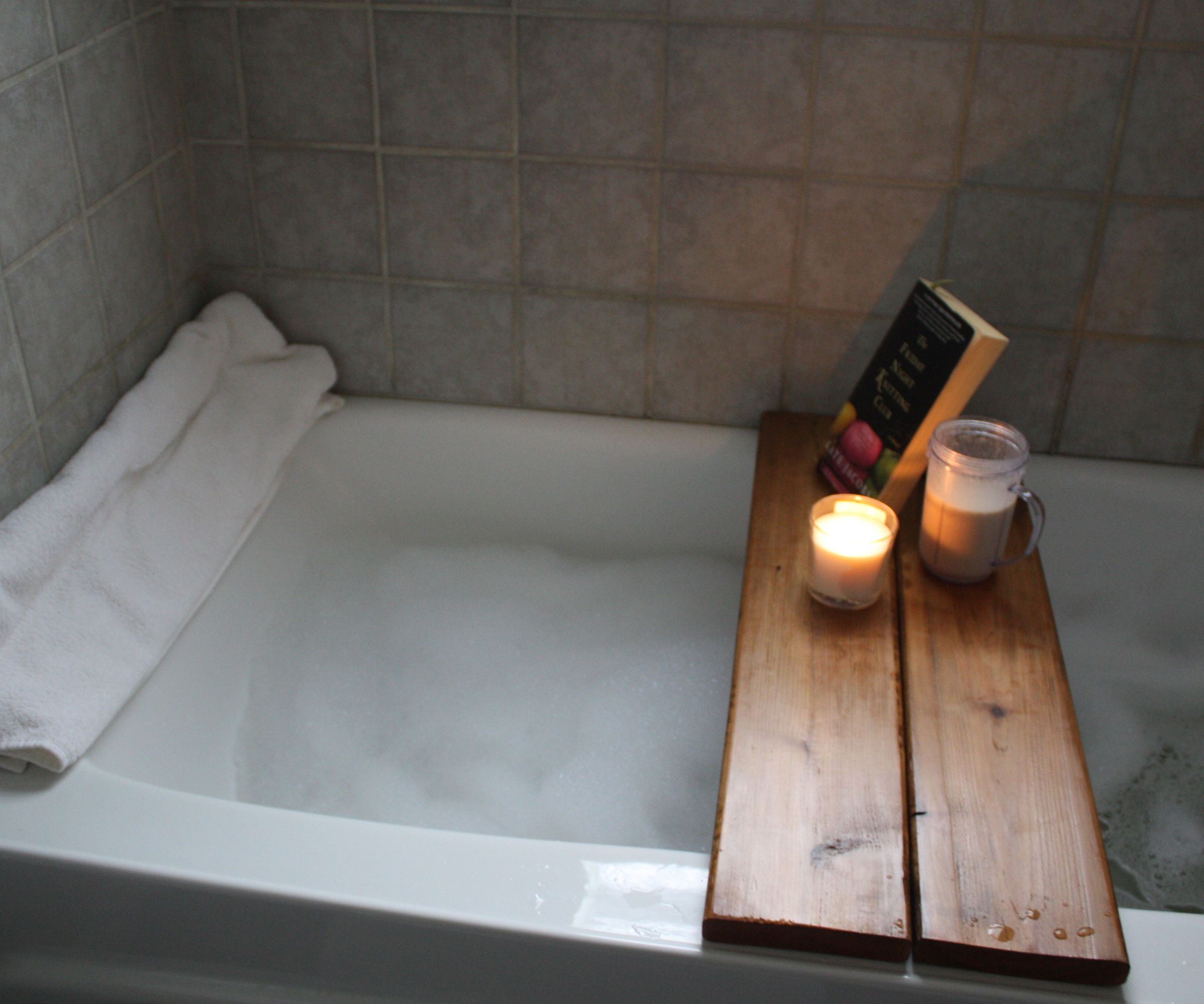 Bath Caddy From Recycled Wood