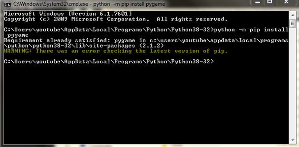 Importing the Modules