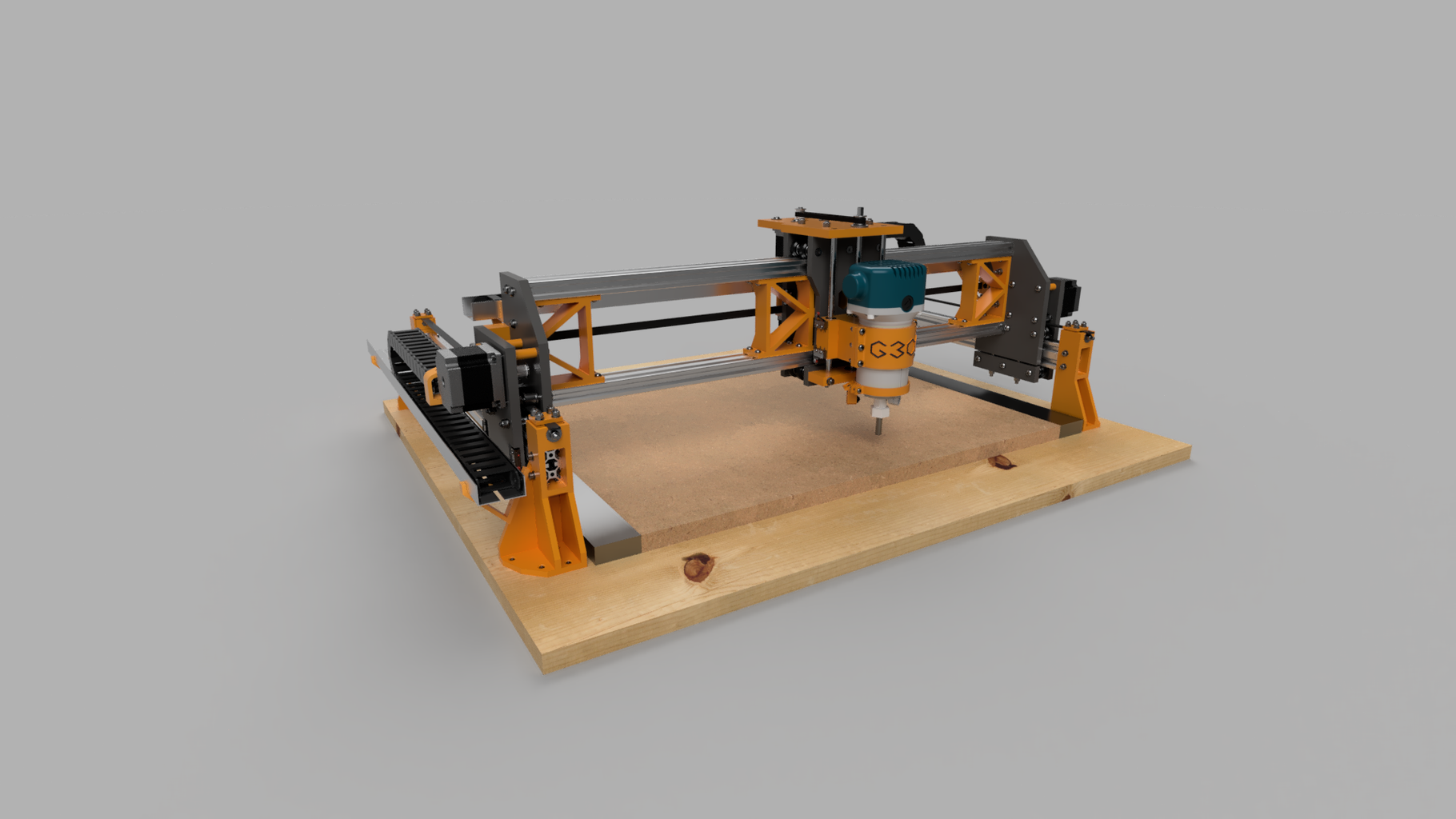 Diy cnc router 3d printed deals