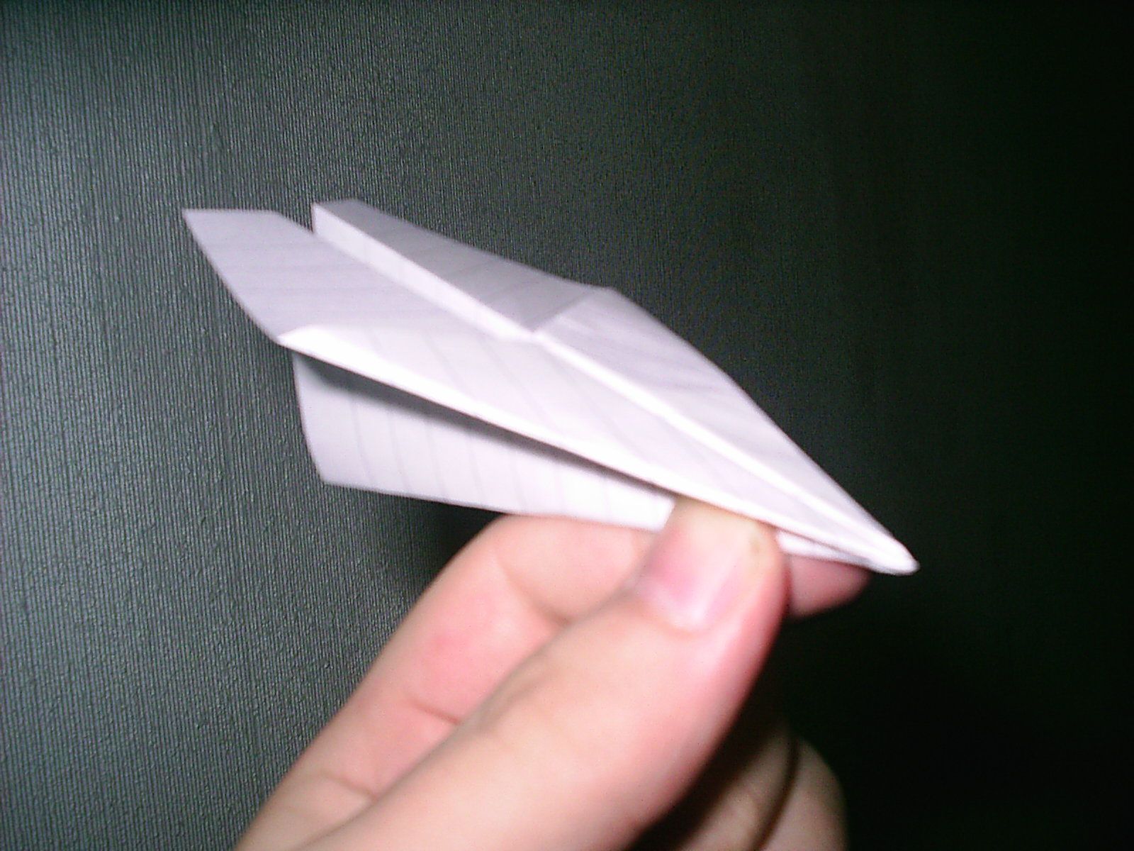 "Speed Demon" Paper Airplane