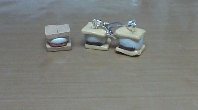 S'mores - How to make polymer clay s'mores