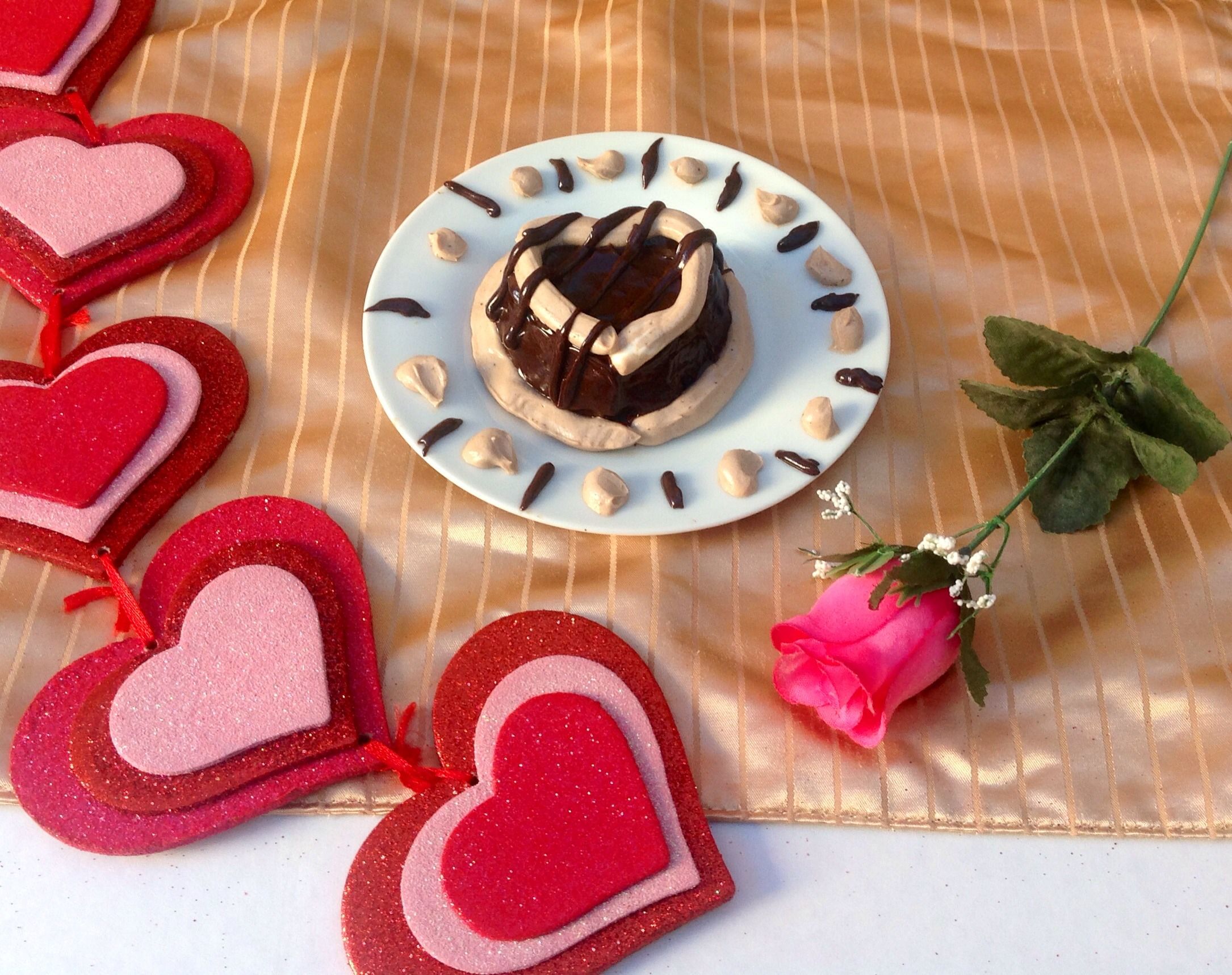 Love Is in the Air Heart Cakes