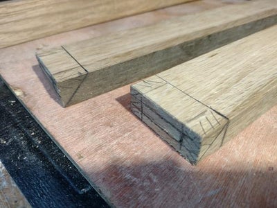 Resin Work and Wooden Panelled Surface - Making the Table Top and Backguard