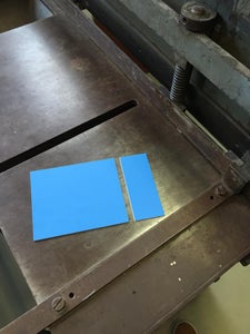 Cutting the PCB