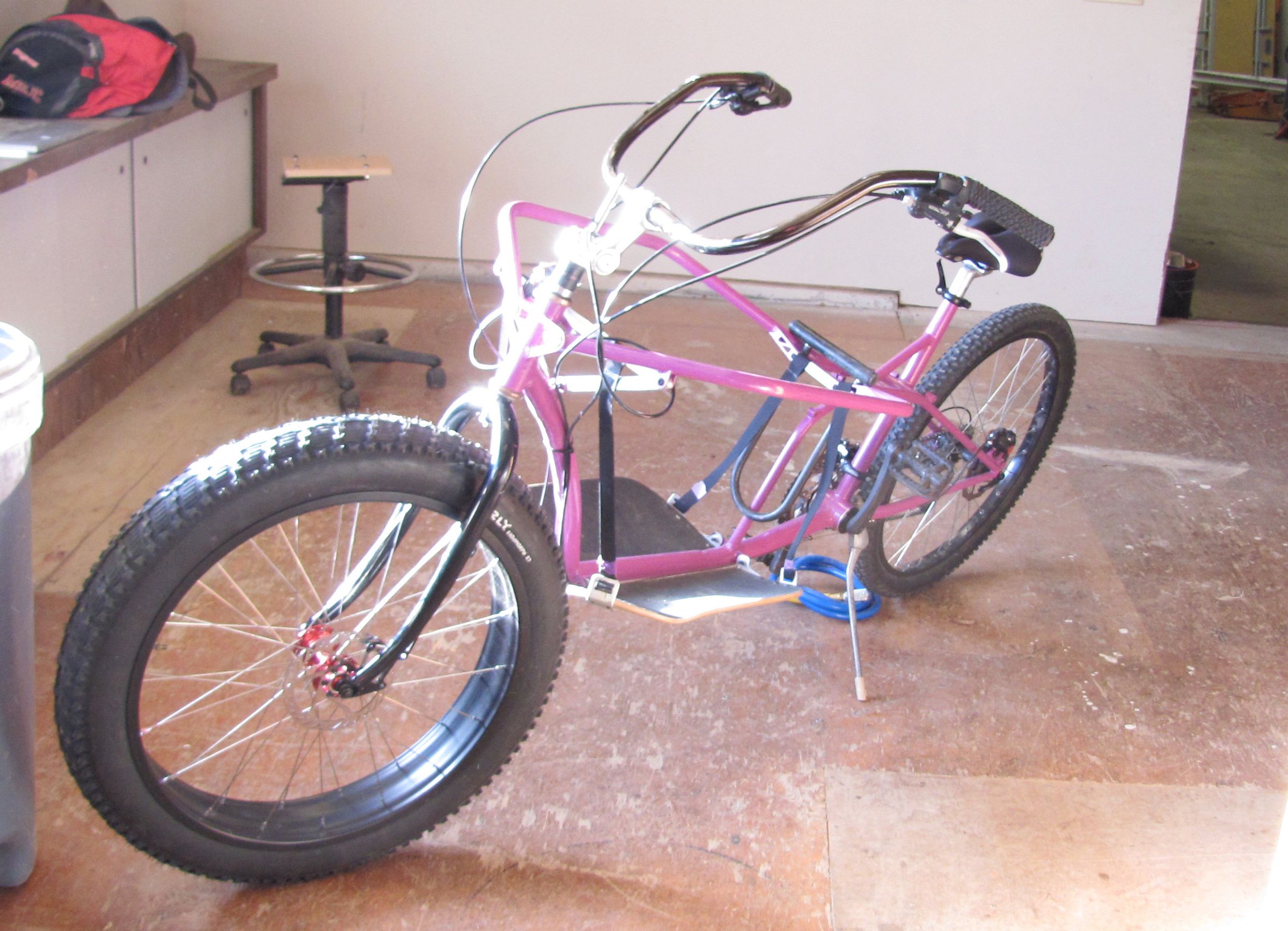 building a bike frame without a jig