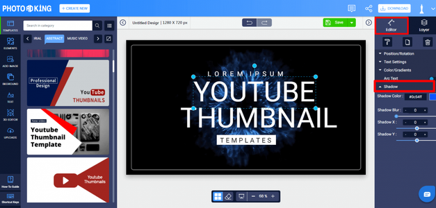 Add Bold & Beautiful Text to Your Thumbnail
