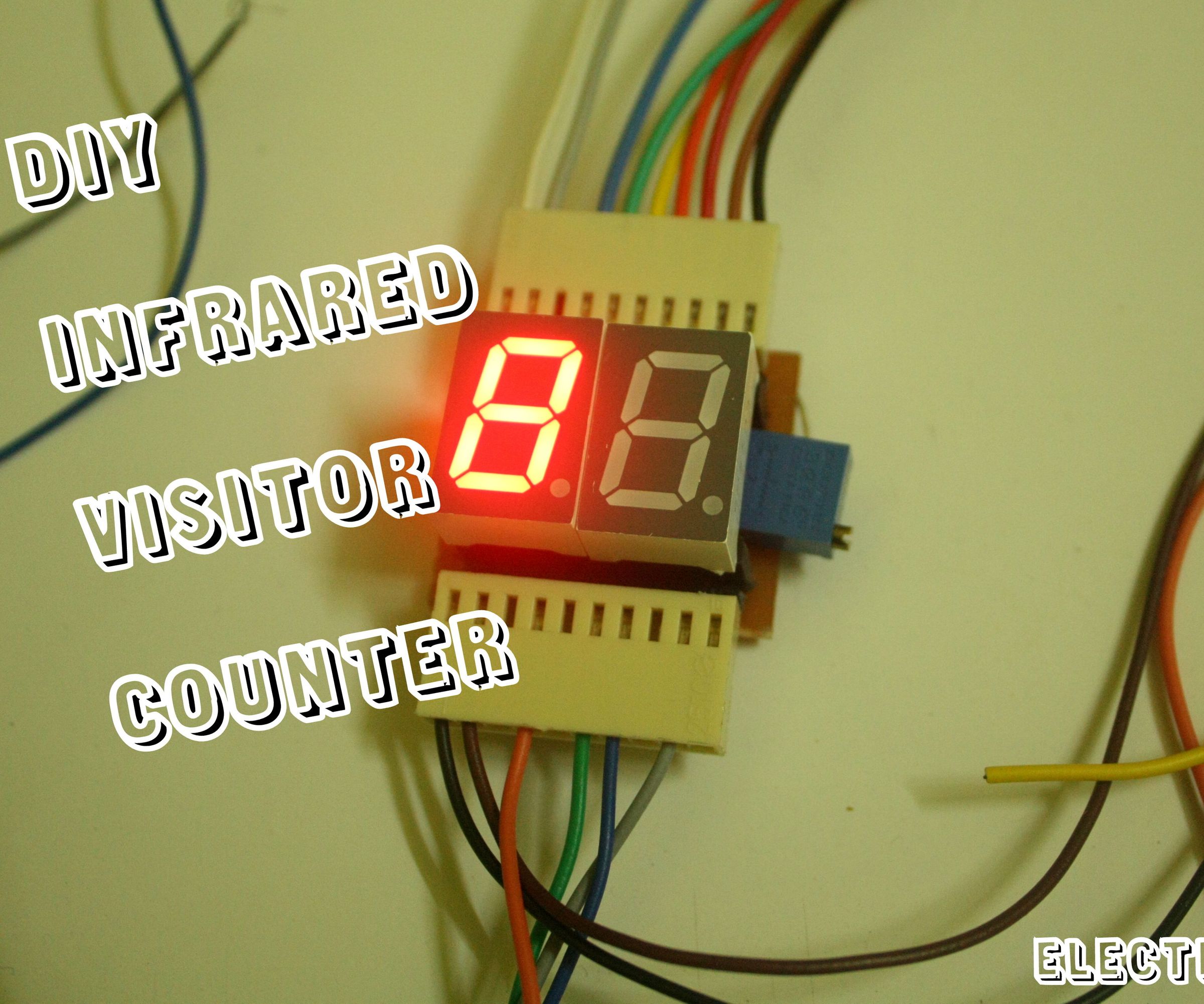 Arduino-DIY Laser / IR Person Counter
