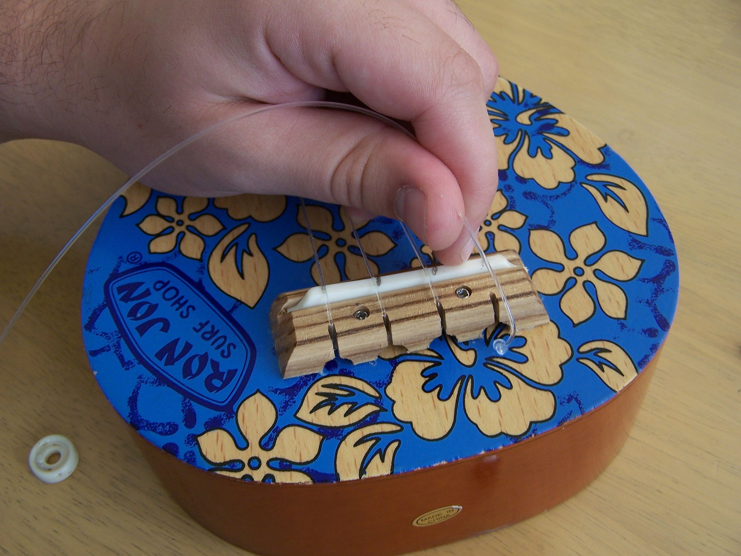 Make a Ron Jon Ukulele More Usable! 5 Steps Instructables