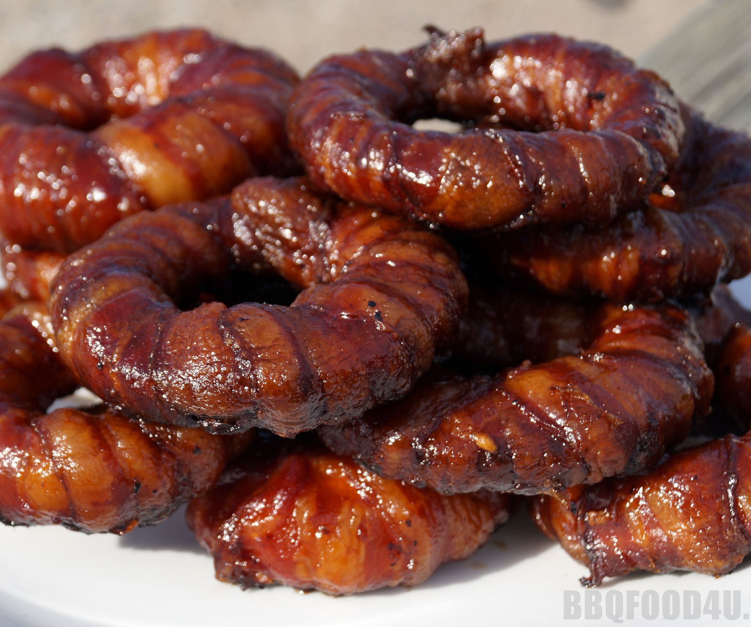 BBQ Bacon Cheeseburger Onion Ring Recipe