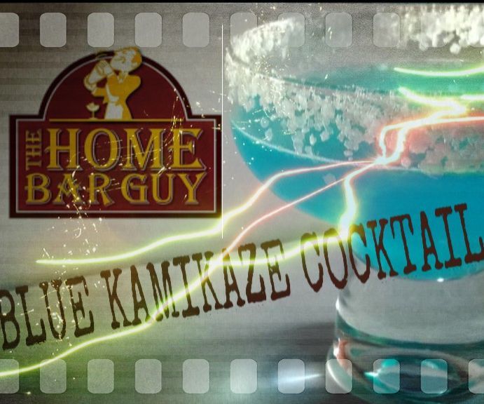 HOW TO MAKE A BLUE KAMIKAZE COCKTAIL OR SHOTS