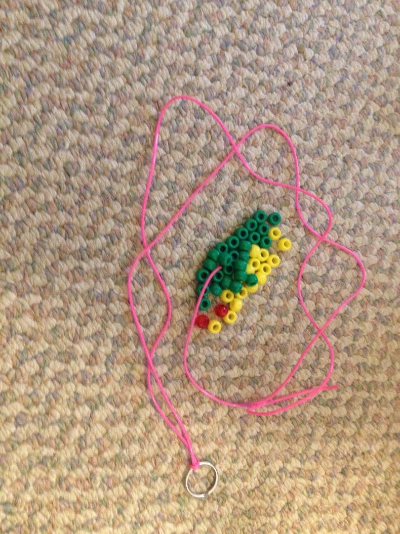 Easy for Kids Pony Bead Snake! 4 Steps Instructables