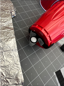 Putting White Nub in the Velcro