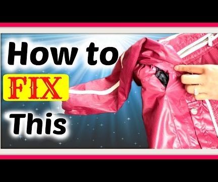How to invisibly fix an open seam of a jacket or coat