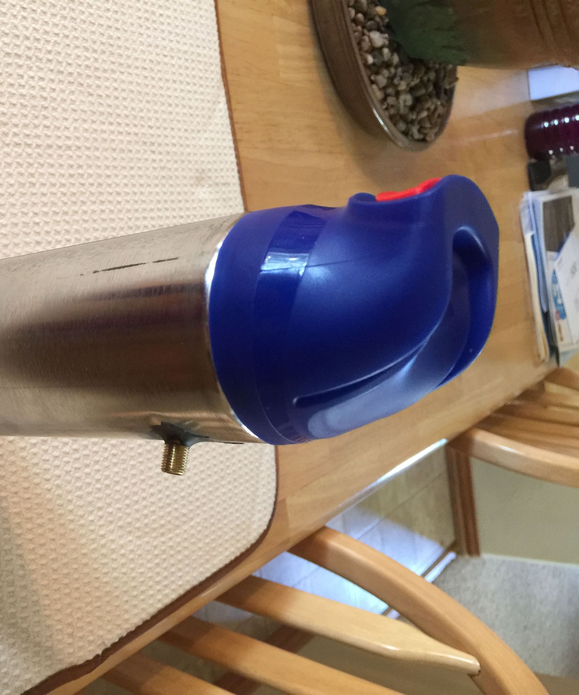 Refilable Aerosol Can