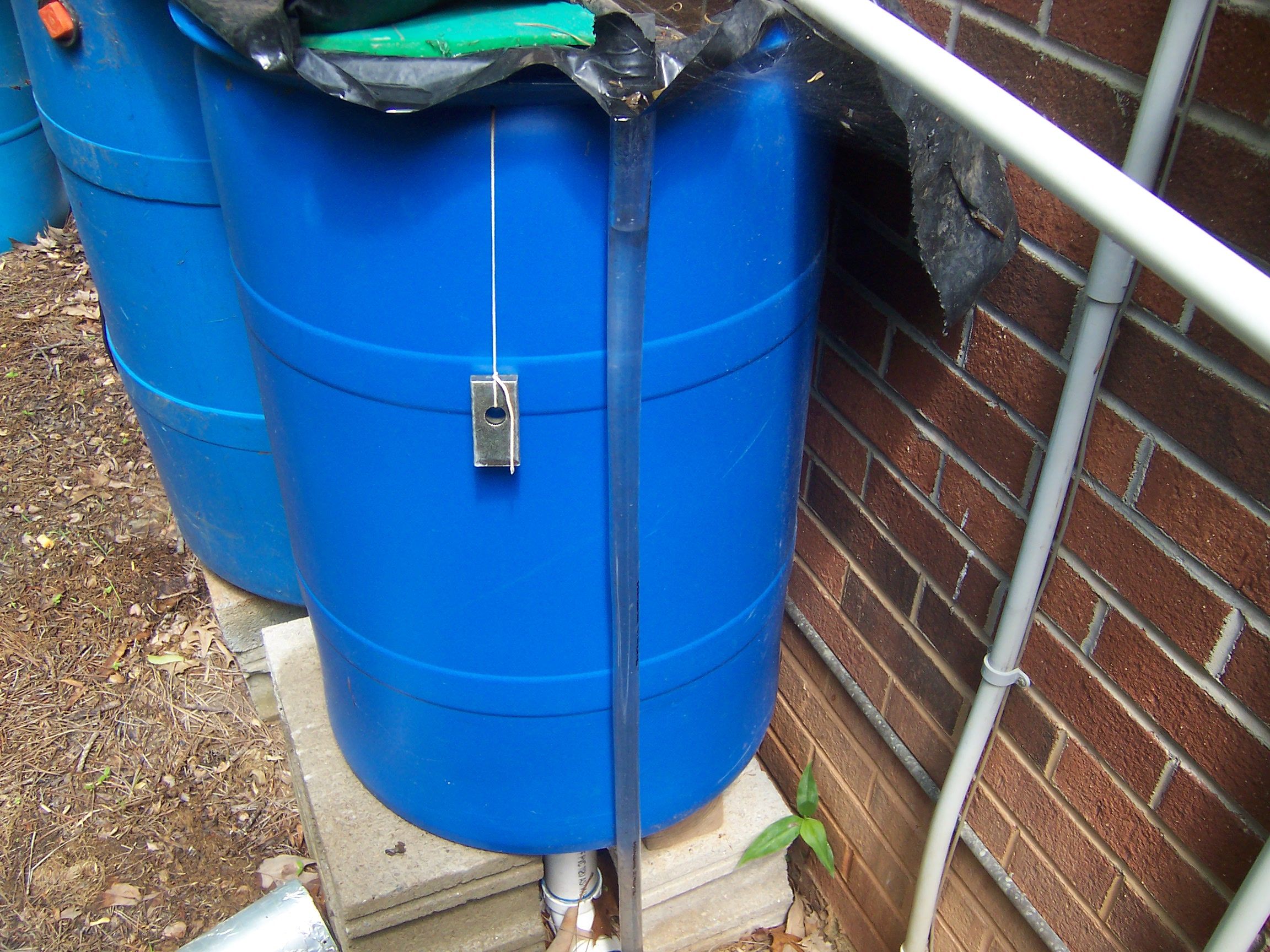 Multiple Rain Barrels Instructables