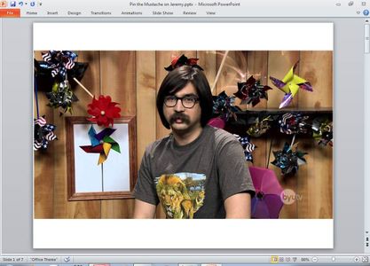 Find an Image of Jeremy for Editing.  