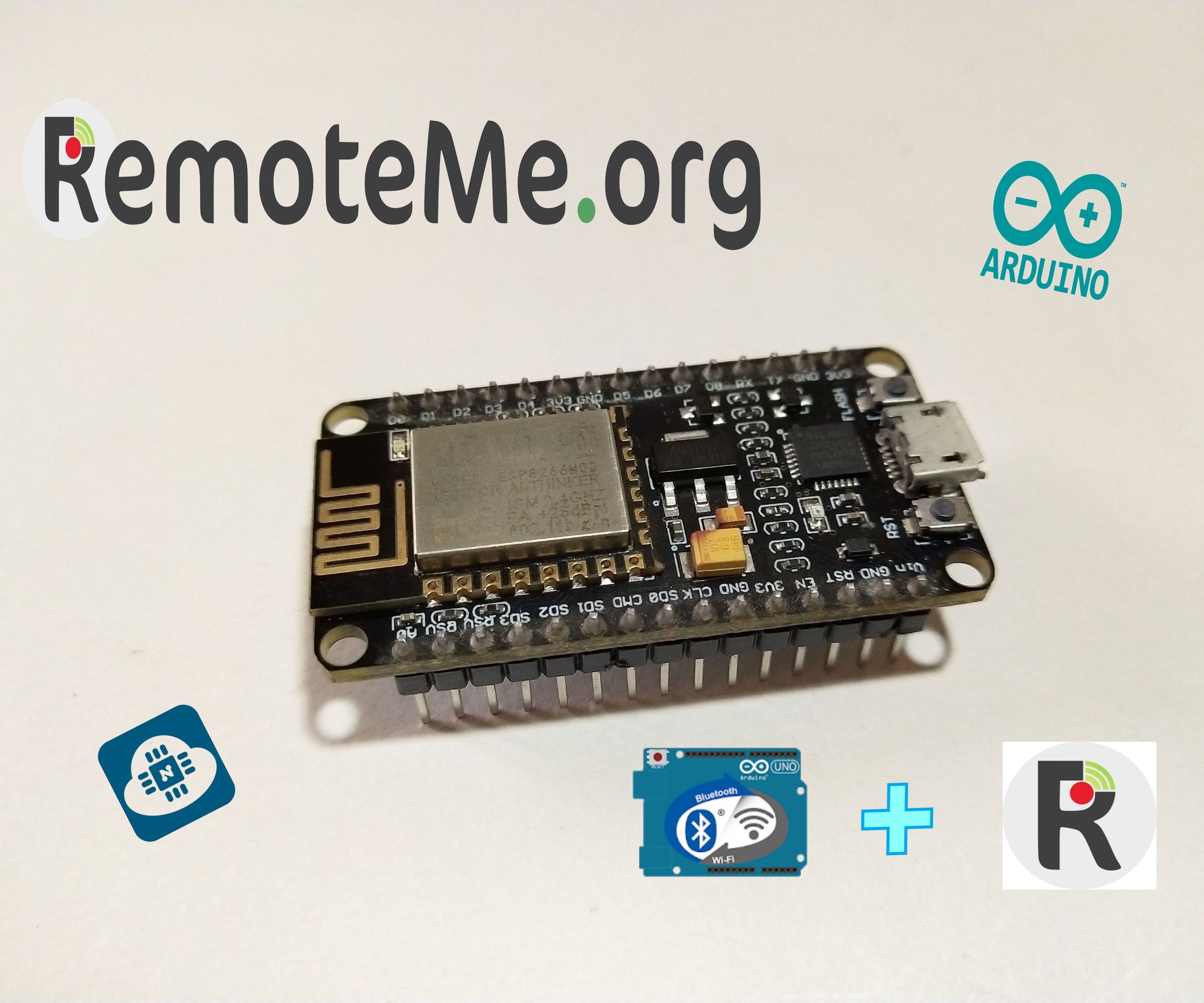 Home Automation Using RemoteMe & Arduino Remote LITE App.
