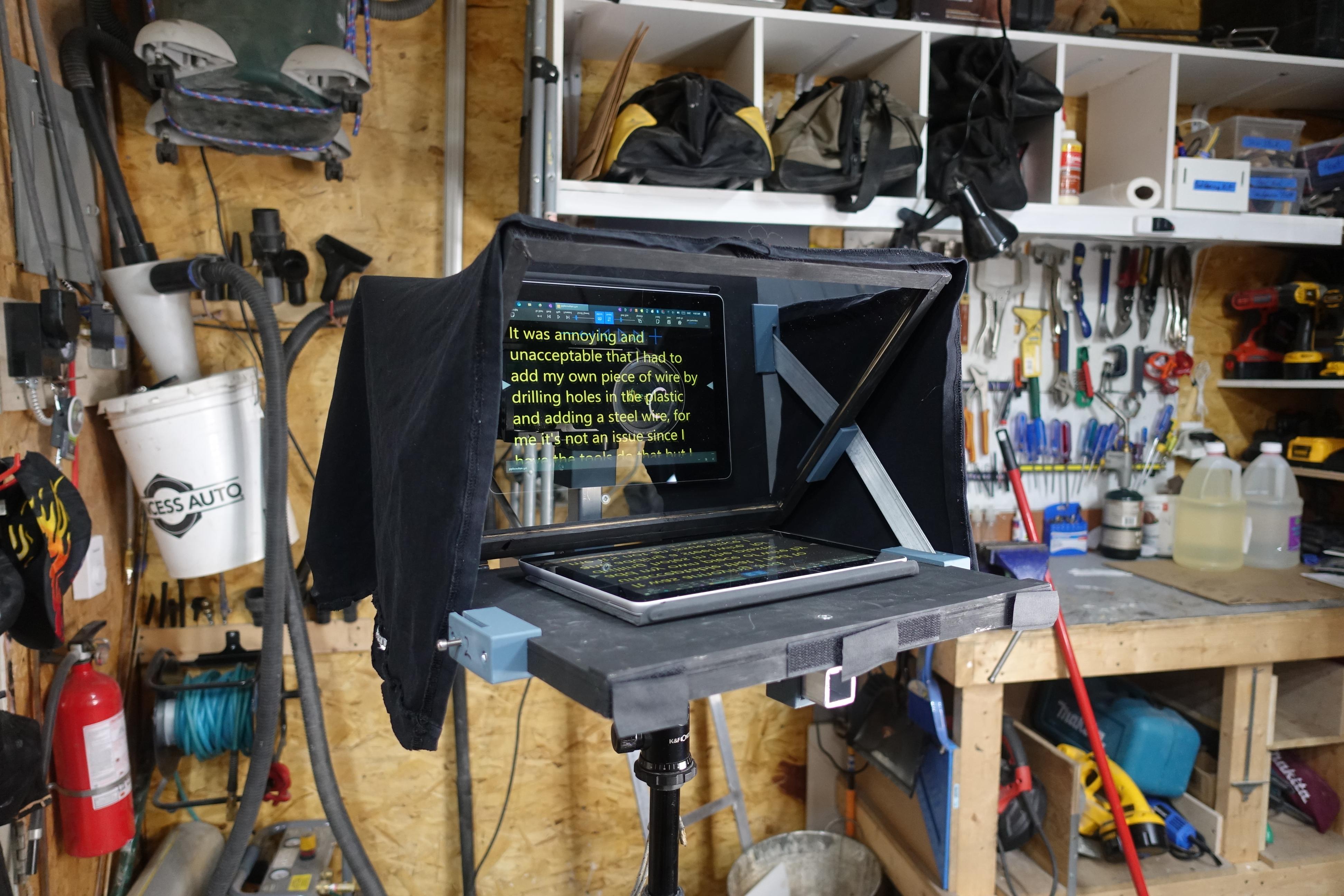 How to Make a Teleprompter 5 Steps (with Pictures) Instructables