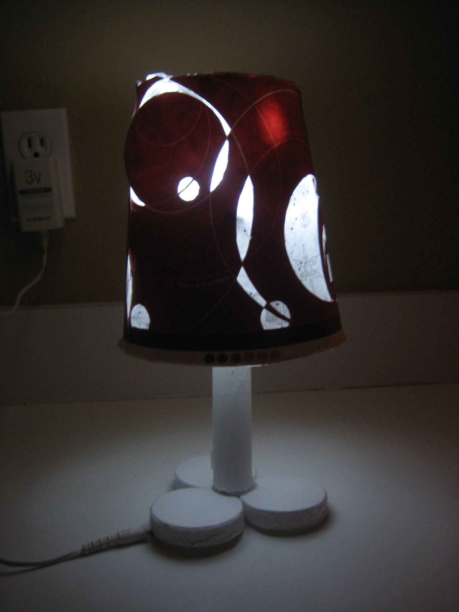 Paper Cup LED Lamp : 7 Steps - Instructables