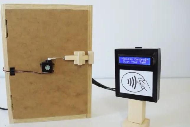 Arduino RFID Door Lock Access Control Project