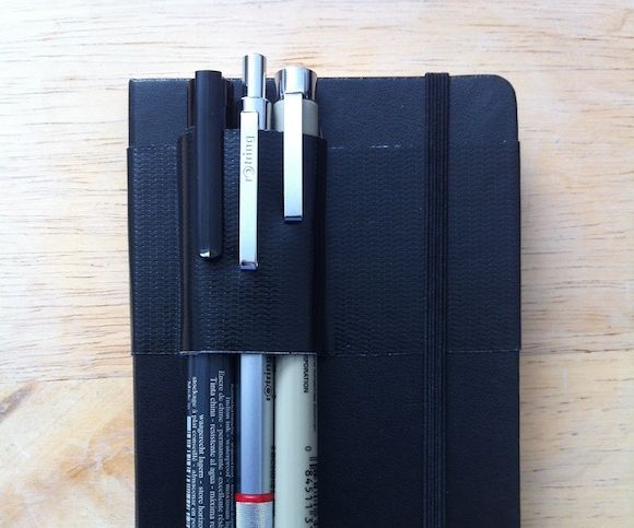 Moleskine Duct Tape Based Pen Case/holder