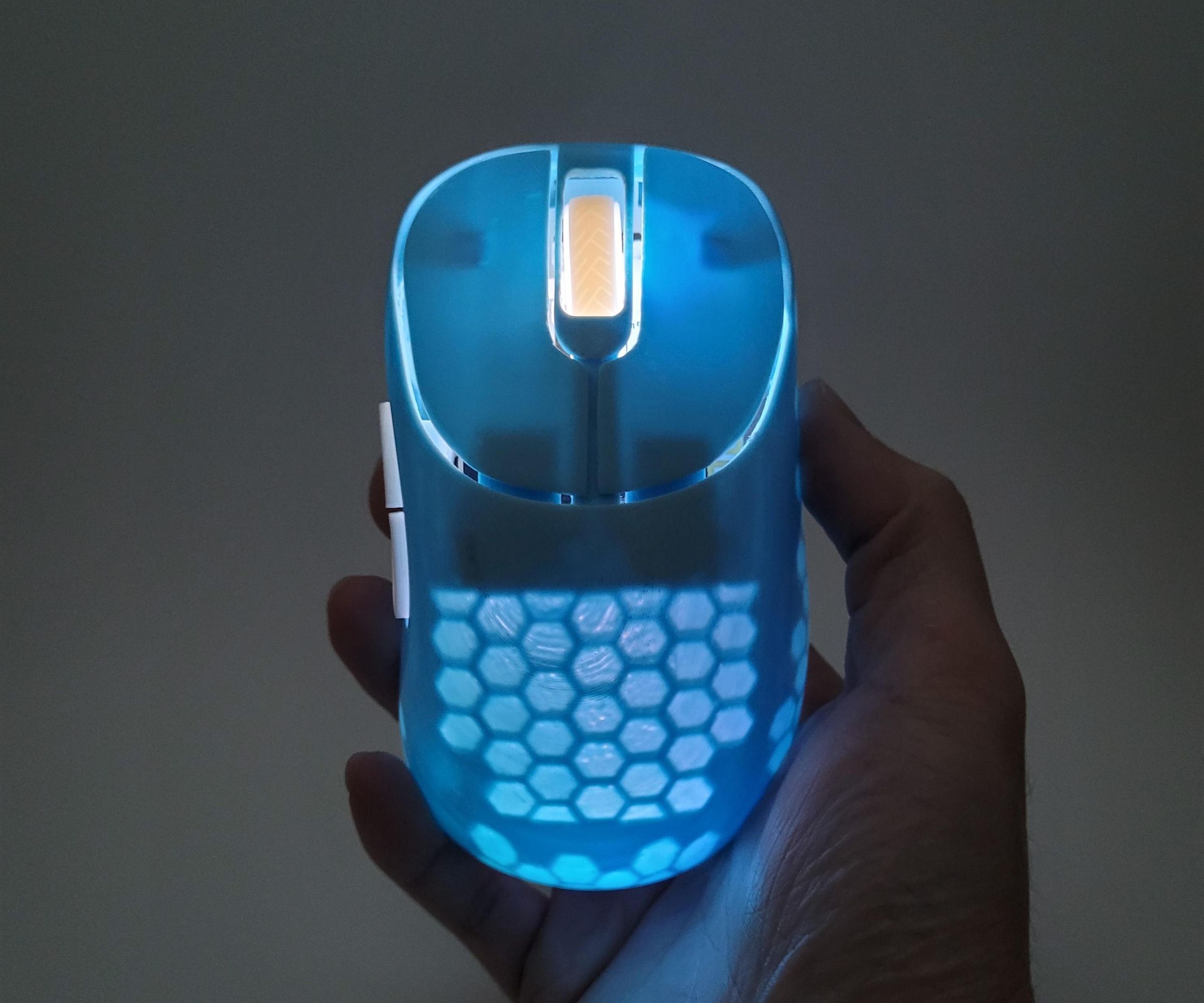 3D Printed Mouse - Vaxee Outset AX Inspired - Ajazz I305 Internals