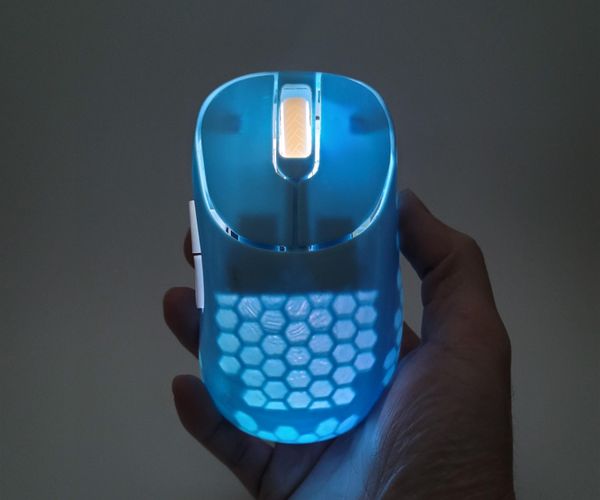 3D Printed Mouse - Vaxee Outset AX Inspired - Ajazz I305 Internals