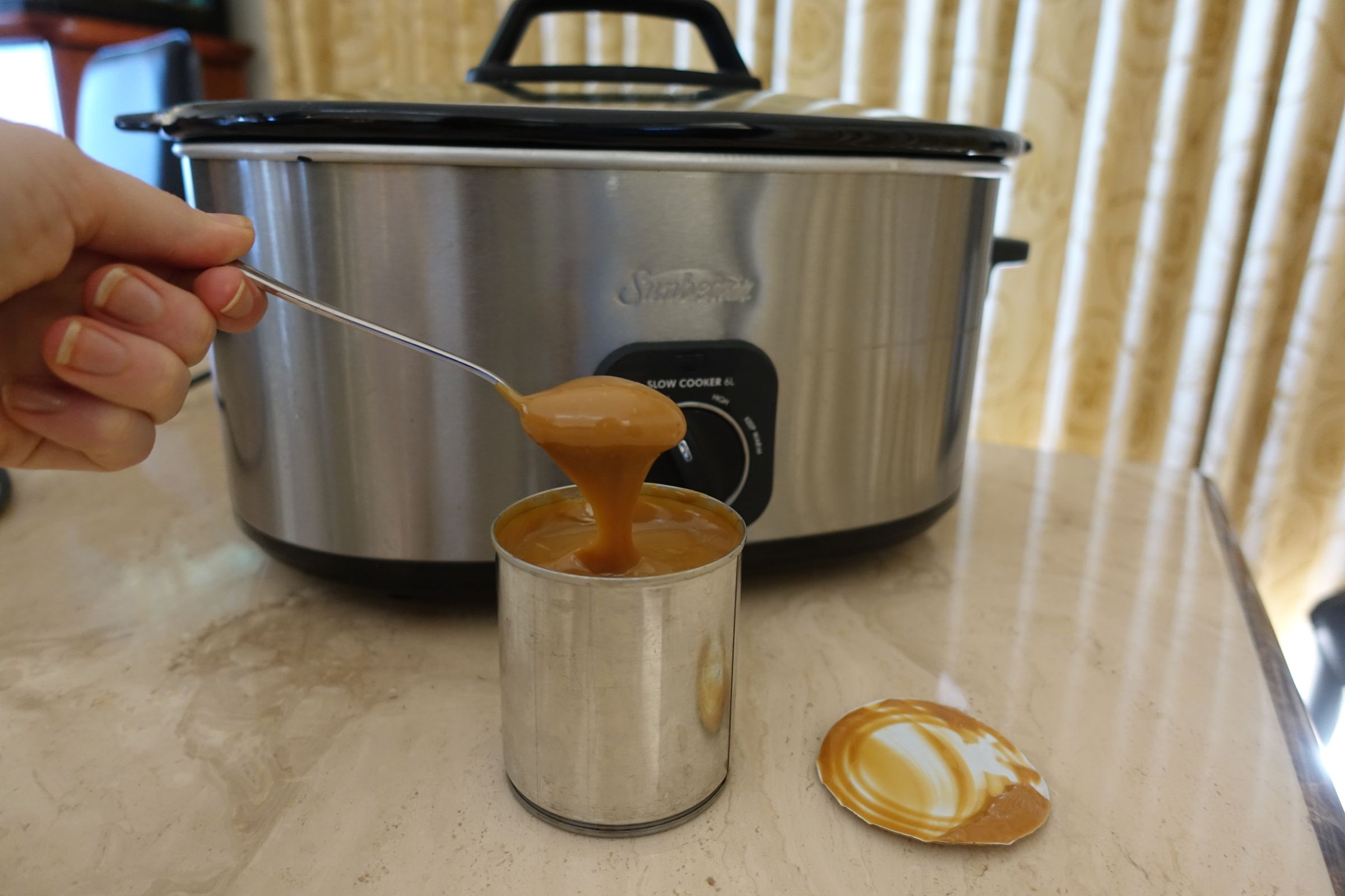 Slow Cooker Dulce De Leche (From a Can!) 6 Steps (with Pictures