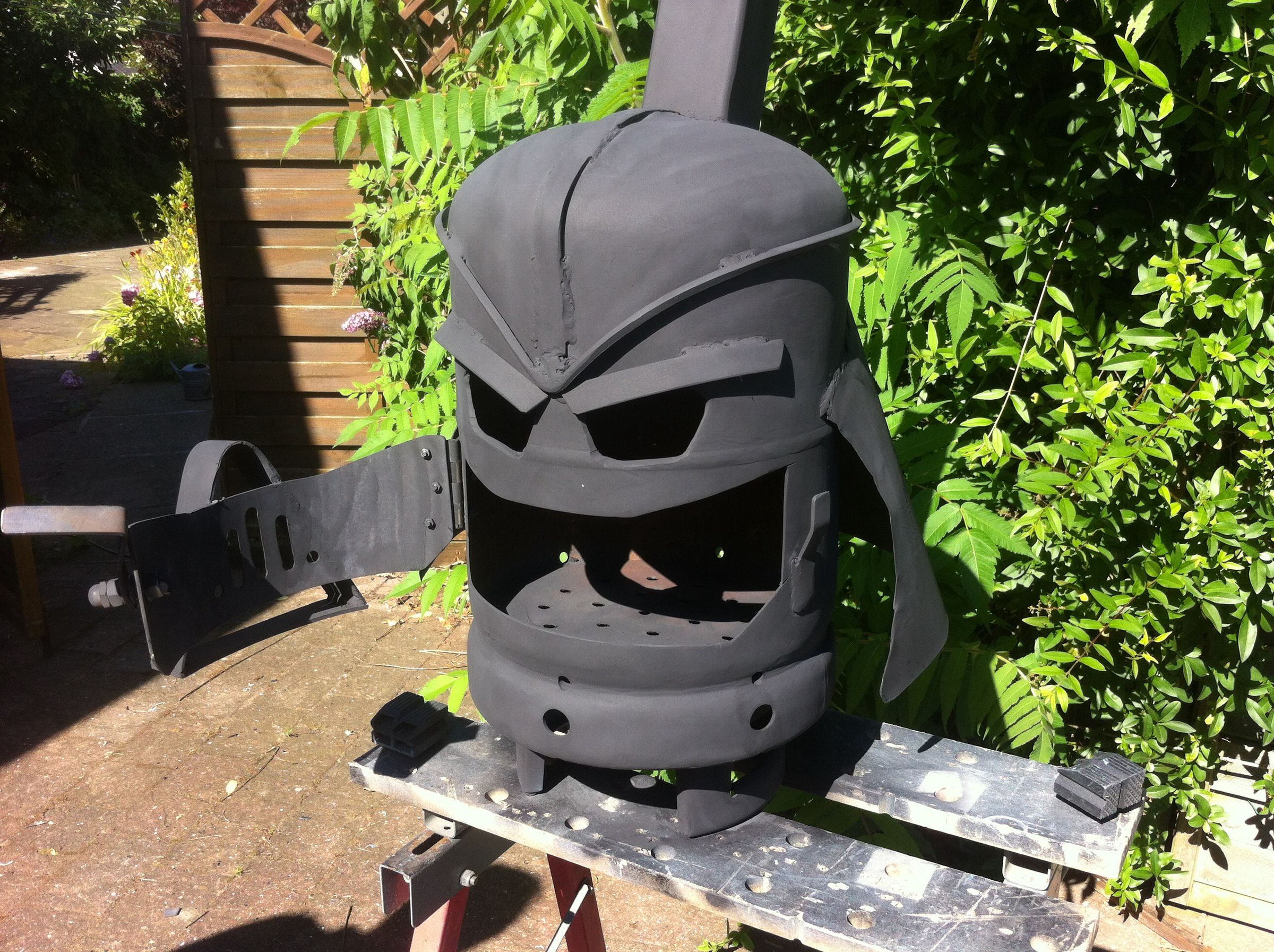 Vader Gas Bottle Log Burner 6 Steps (with Pictures) Instructables